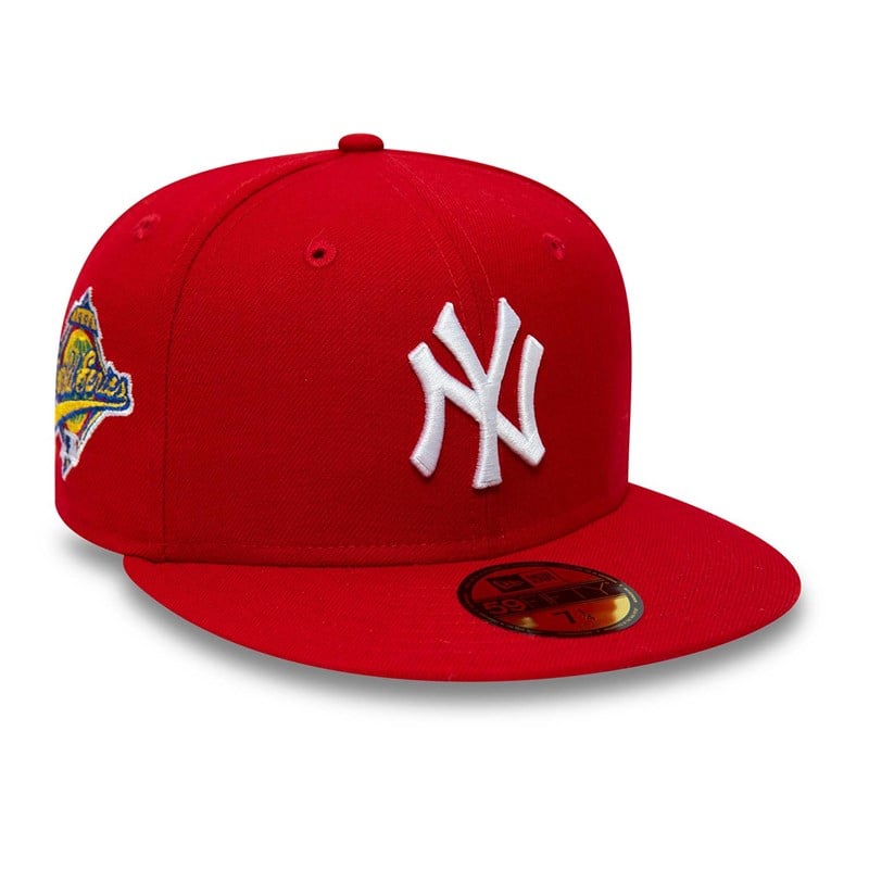 59fifty New Era New York Yankees World Series Fitted Gorras Rojos | VN4302681