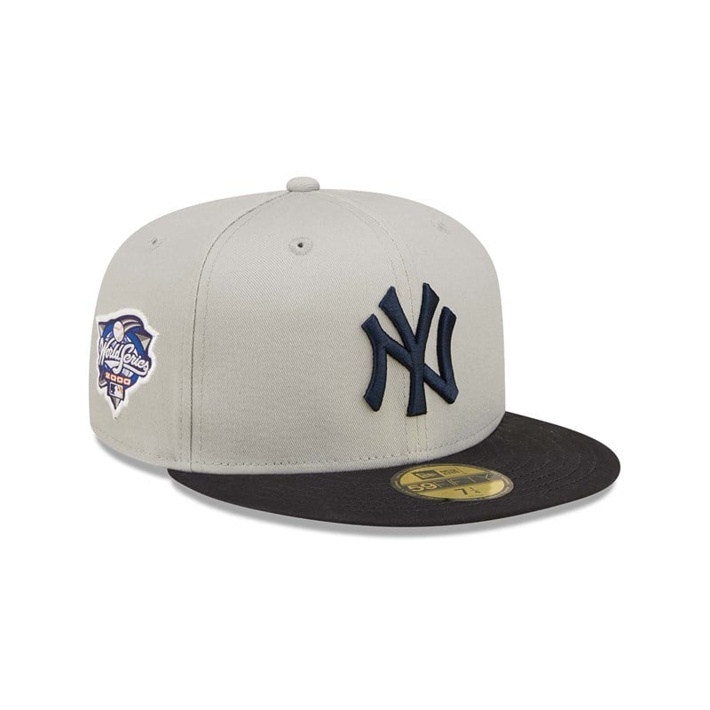 59fifty New Era New York Yankees World Series Fitted Gorras Grises | WX6359207