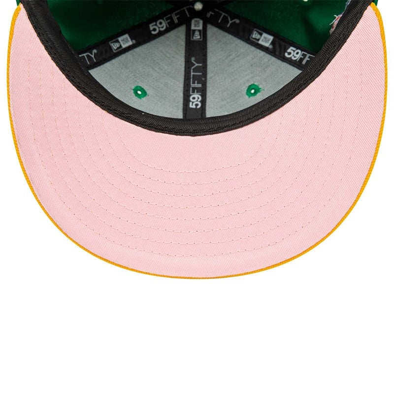 59fifty New Era Oakland Athletics 1989 World Series Fitted Gorras Verdes | XD2475891