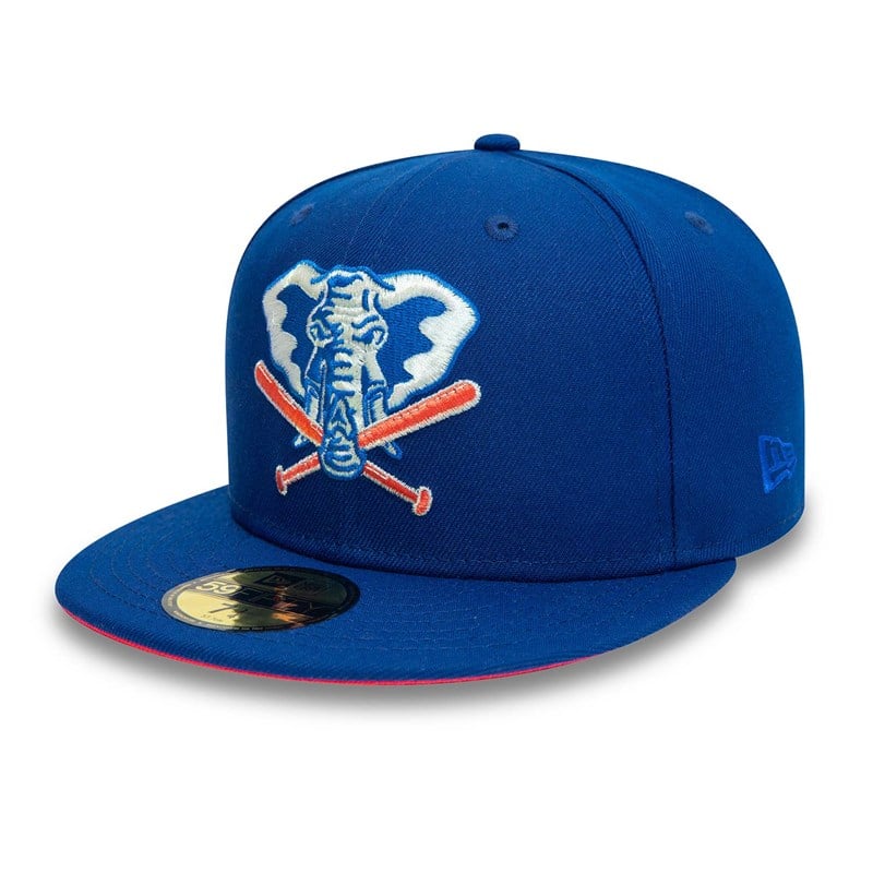 59fifty New Era Oakland Athletics 50 Years Fitted Gorras Azules | IV3214507