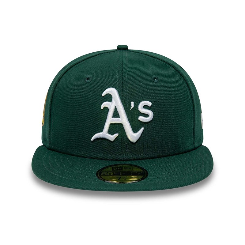 59fifty New Era Oakland Athletics 50th Anniversary Fitted Gorras Verdes | YR9012735