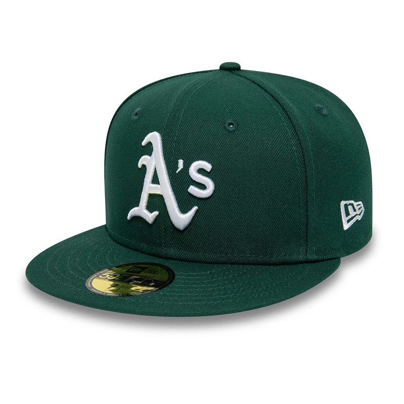 59fifty New Era Oakland Athletics 50th Anniversary Fitted Gorras Verdes | YR9012735