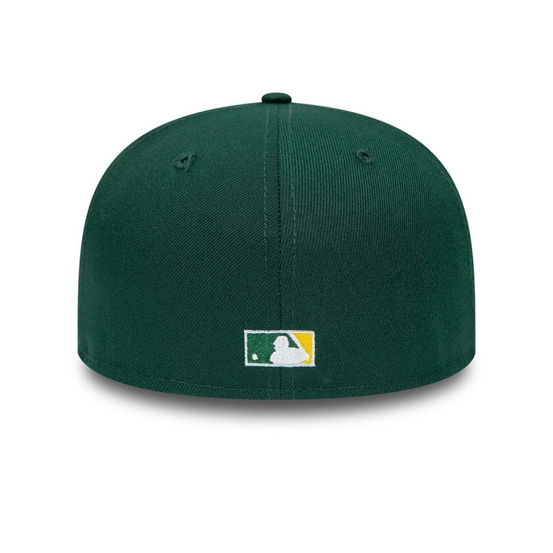 59fifty New Era Oakland Athletics 50th Anniversary Fitted Gorras Verdes | YR9012735