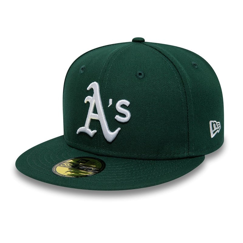 59fifty New Era Oakland Athletics American League Stadium Fitted Gorras Verdes | OA2910453