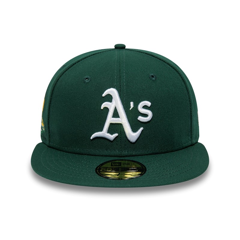 59fifty New Era Oakland Athletics American League Stadium Fitted Gorras Verdes | OA2910453