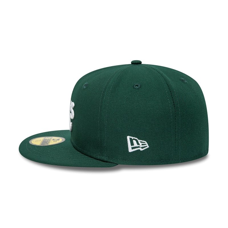 59fifty New Era Oakland Athletics American League Stadium Fitted Gorras Verdes | OA2910453