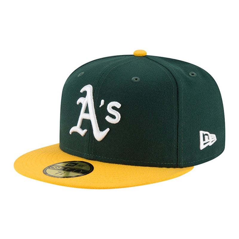 59fifty New Era Oakland Athletics Authentic On Field Home Gorras Verdes | TN8321045