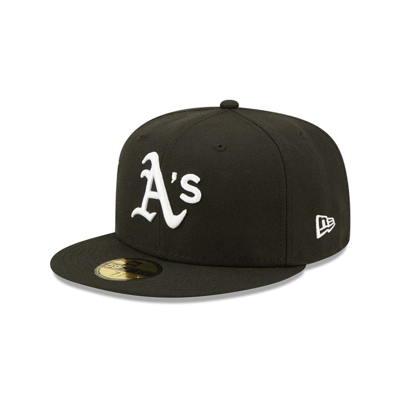 59fifty New Era Oakland Athletics Fruit Fitted Gorras Negros | TK7496125