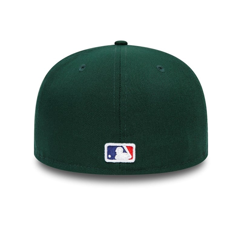 59fifty New Era Oakland Athletics Groovy Fitted Gorras Verdes | TA2901378