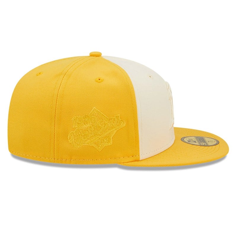 59fifty New Era Oakland Athletics MLB 2-tone Fitted Gorras Amarillos | BH8163092