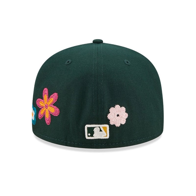 59fifty New Era Oakland Athletics MLB Fitted Gorras Verdes | IN6970132