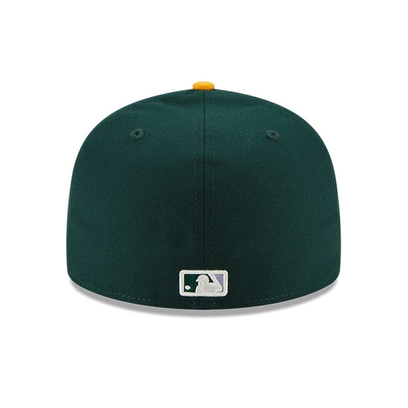 59fifty New Era Oakland Athletics MLB Pop Sweat Fitted Gorras Verdes | HS8413265