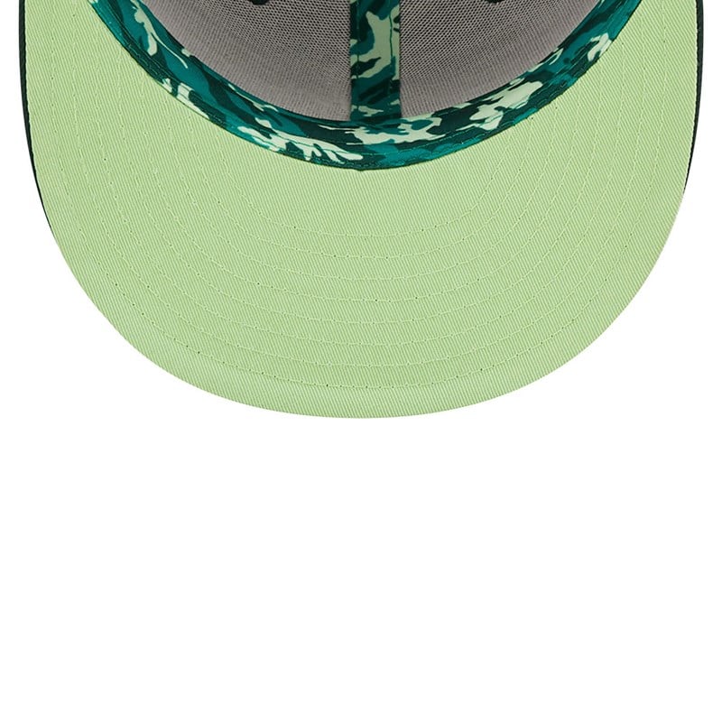 59fifty New Era Oakland Athletics Monocamo Fitted Gorras Verdes | TJ0836542