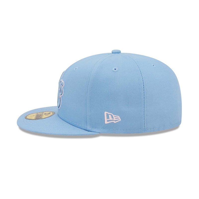 59fifty New Era Oakland Athletics Pastel Fitted Gorras Azules | KI7651230