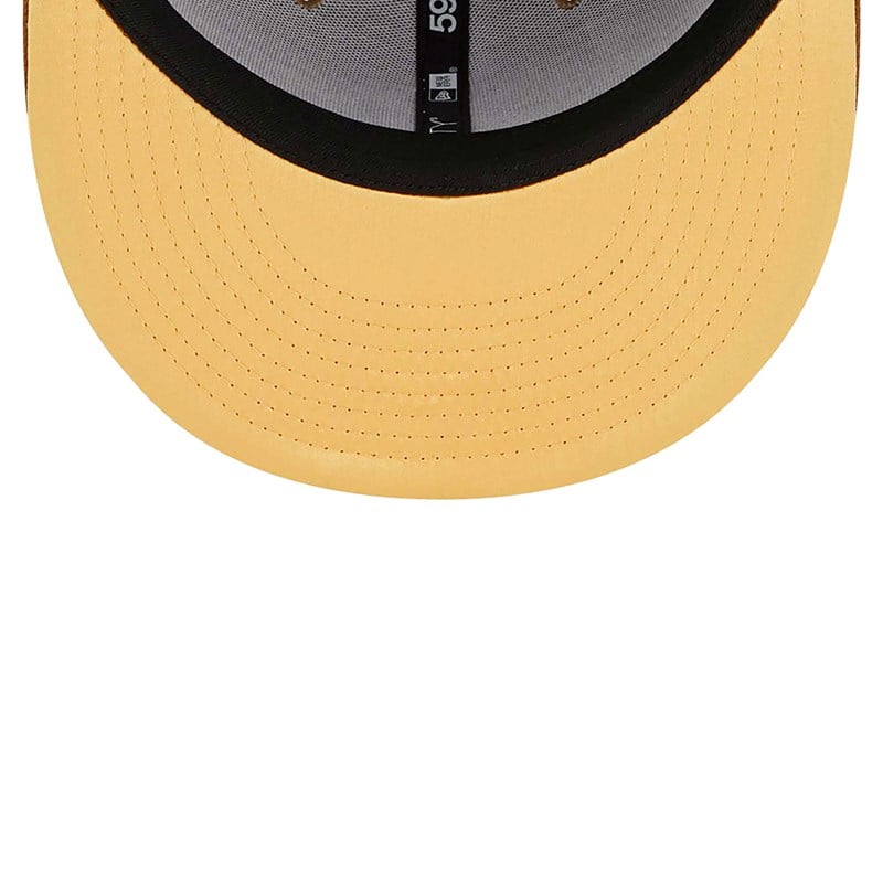 59fifty New Era Oakland Athletics Tri Tone Fitted Gorras Marrom | GZ8091675