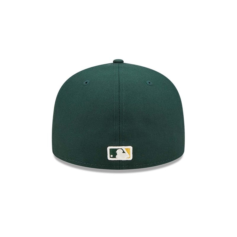 59fifty New Era Oakland Athletics Watercolour Floral Gorras Verdes | YW7053914