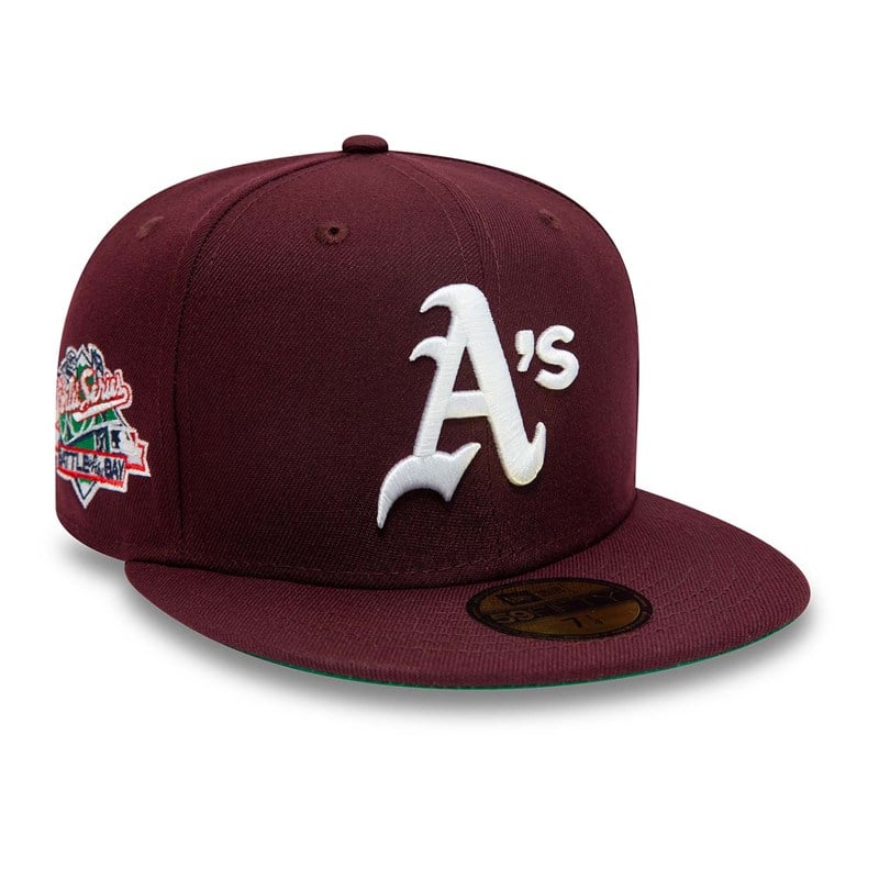 59fifty New Era Oakland Athletics World Series Fitted Gorras Rojos | BM8752640