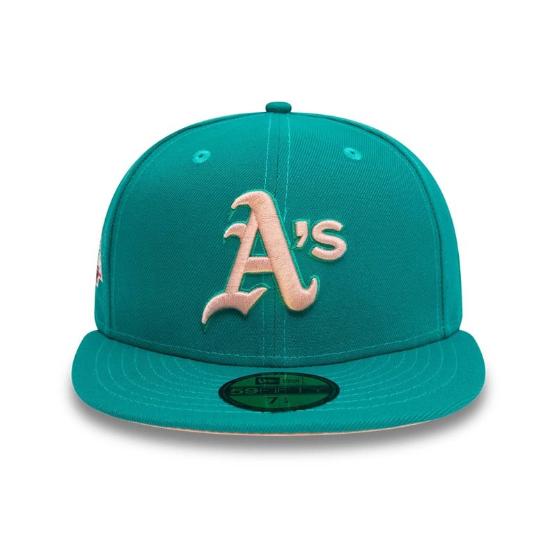 59fifty New Era Oakland Athletics World Series Fitted Gorras Verdes | PM1724039