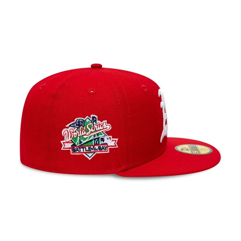 59fifty New Era Oakland Athletics World Series Fitted Gorras Rojos | XH1679820