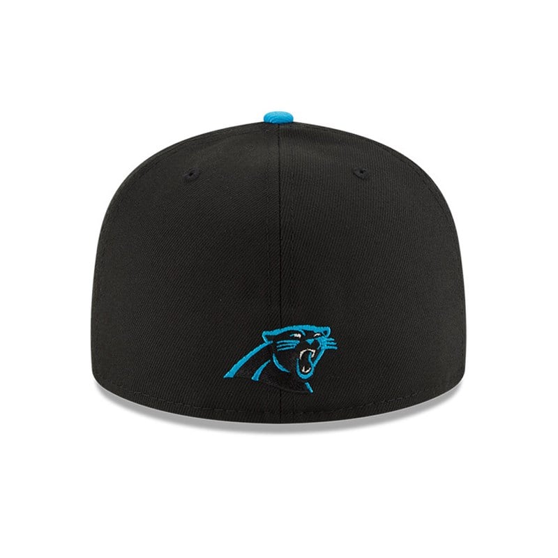 59fifty New Era Panthers NFL Draft Fitted Gorras Negros | GQ8579623