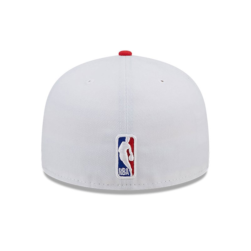 59fifty New Era Philadelphia 76ers Authentics City Edition Fitted Gorras Blancos | LC9173685