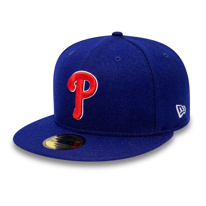 59fifty New Era Philadelphia Phillies Anniversary Fitted Gorras Azules | OP2198034