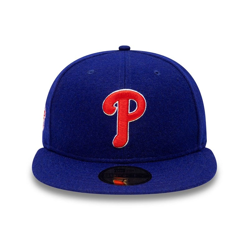 59fifty New Era Philadelphia Phillies Anniversary Fitted Gorras Azules | OP2198034