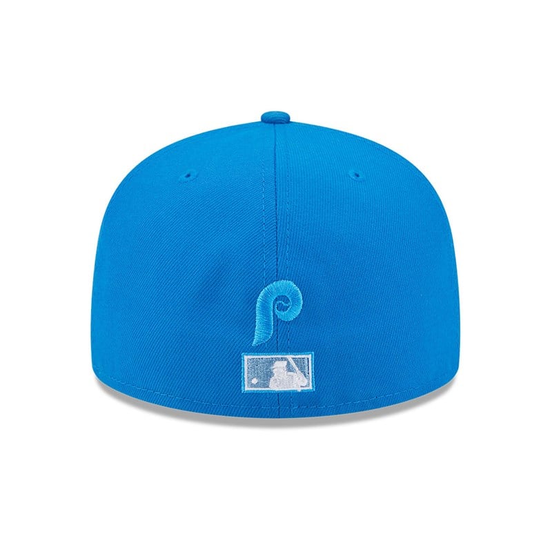 59fifty New Era Philadelphia Phillies Day Fitted Gorras Azules | LZ0625371