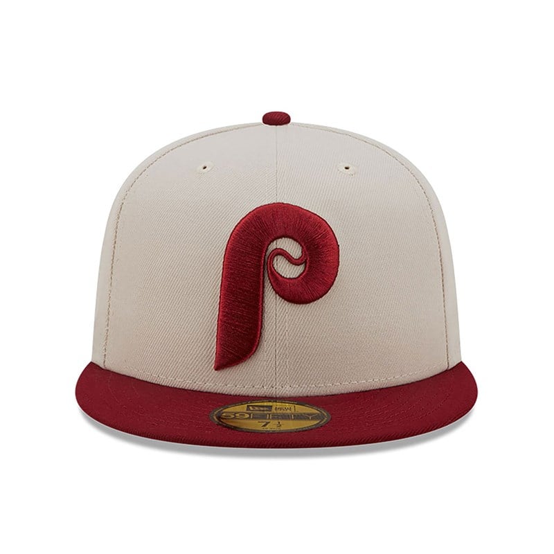 59fifty New Era Philadelphia Phillies Fall Classic Fitted Gorras Blancos | AH9875623