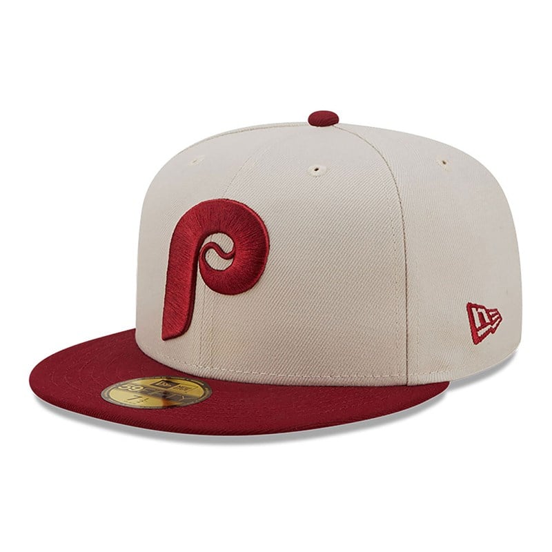 59fifty New Era Philadelphia Phillies Fall Classic Fitted Gorras Blancos | AH9875623