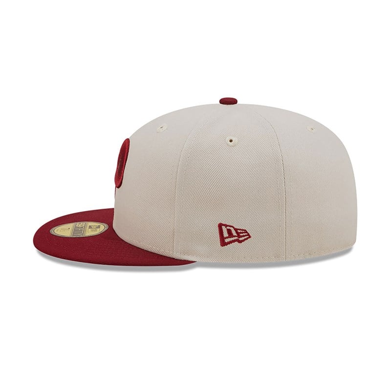 59fifty New Era Philadelphia Phillies Fall Classic Fitted Gorras Blancos | AH9875623