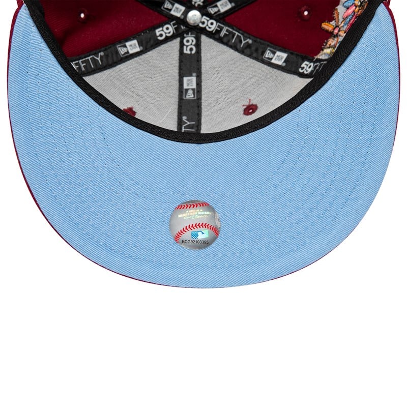 59fifty New Era Philadelphia Phillies Groovy Fitted Gorras Rojos | CD1940356