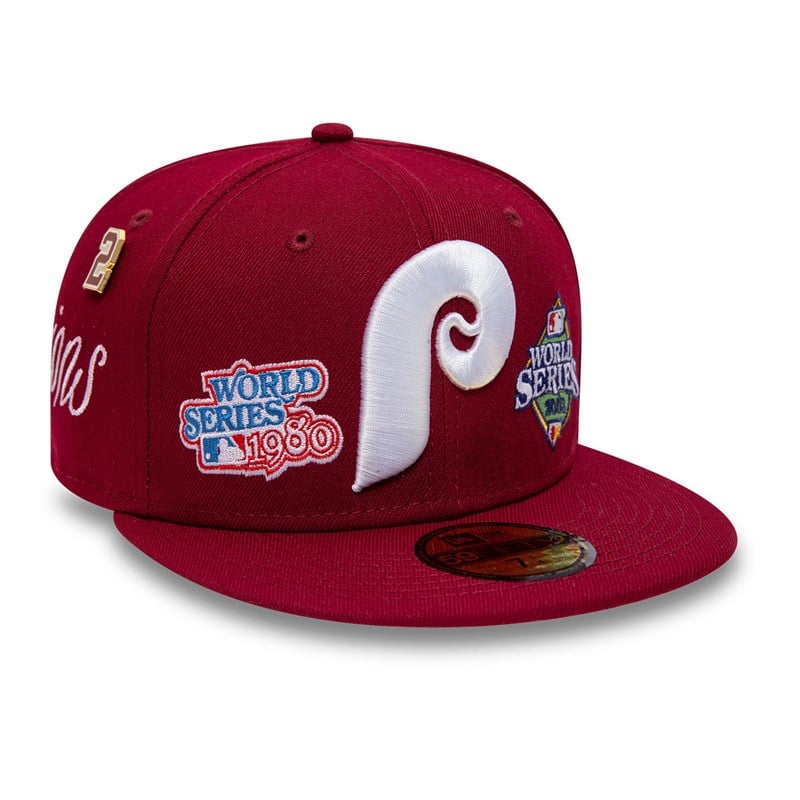 59fifty New Era Philadelphia Phillies Historic Champs Fitted Gorras Rojos | AB7621590