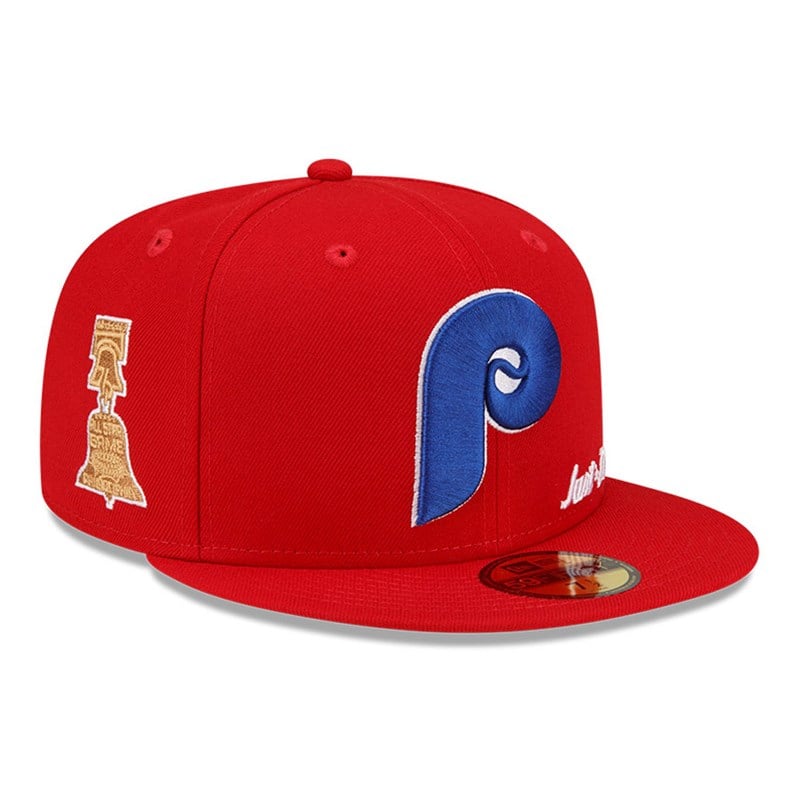 59fifty New Era Philadelphia Phillies Just Don X MLB Fitted Gorras Rojos | VL5697432