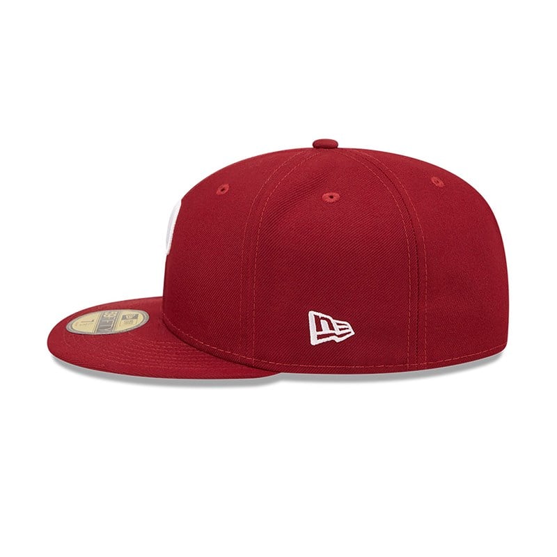 59fifty New Era Philadelphia Phillies MLB Blooming Fitted Gorras Rojos | BP7308965