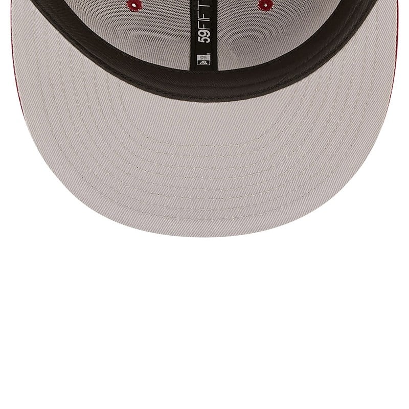 59fifty New Era Philadelphia Phillies MLB Team Heart Fitted Gorras Rojos | NU4219637