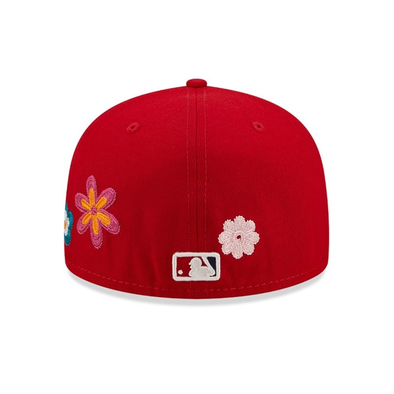 59fifty New Era Philadelphia Phillies MLB Fitted Gorras Rojos | UE6284307