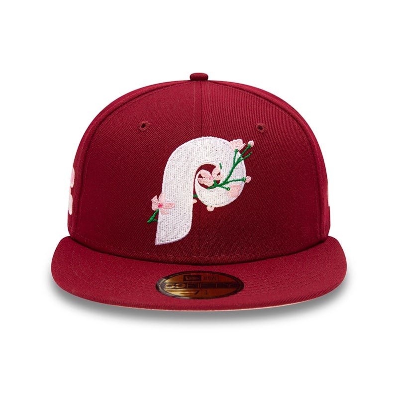 59fifty New Era Philadelphia Phillies Side Patch Bloom Fitted Gorras Azules | FG0276591