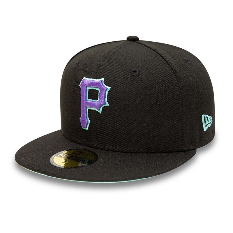 59fifty New Era Pittsburgh Pirates And Tint Fitted Gorras Negros | TY5916842