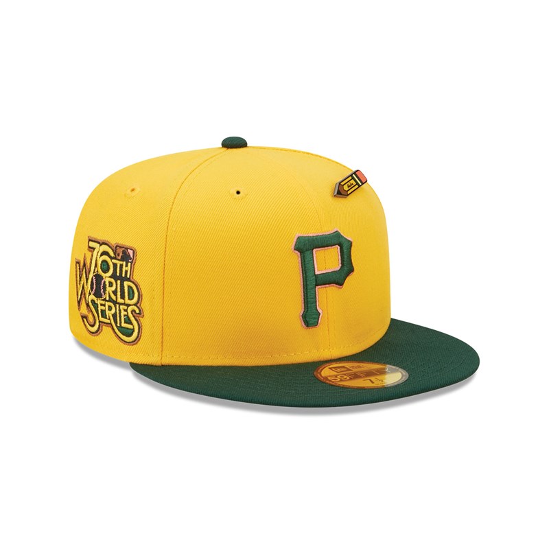 59fifty New Era Pittsburgh Pirates Back To School Fitted Gorras Amarillos | TS5028913