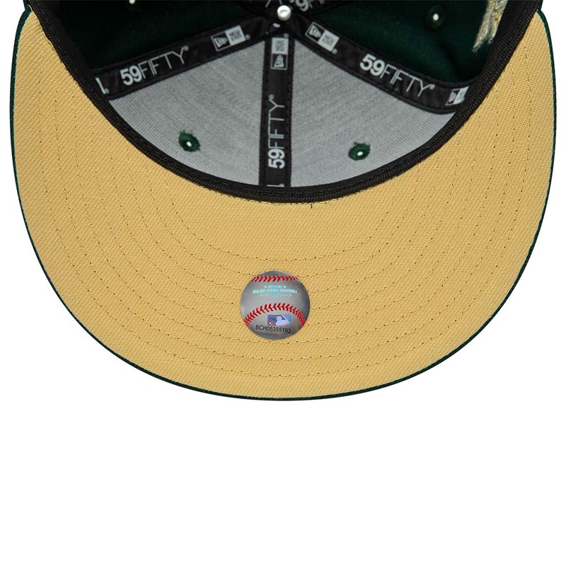 59fifty New Era Pittsburgh Pirates Forest Fitted Gorras Verdes | TY5129034