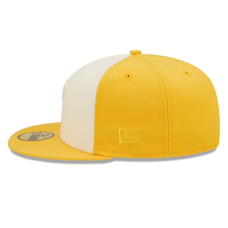 59fifty New Era Pittsburgh Pirates MLB 2-tone Fitted Gorras Amarillos | QE8013245