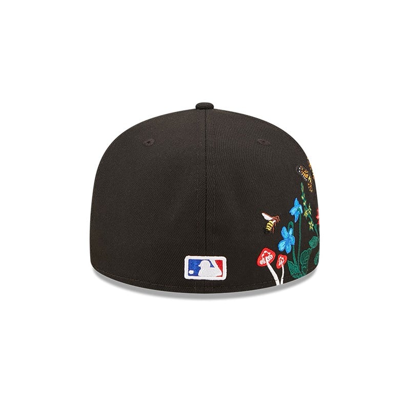 59fifty New Era Pittsburgh Pirates MLB Blooming Fitted Gorras Negros | KJ1609842