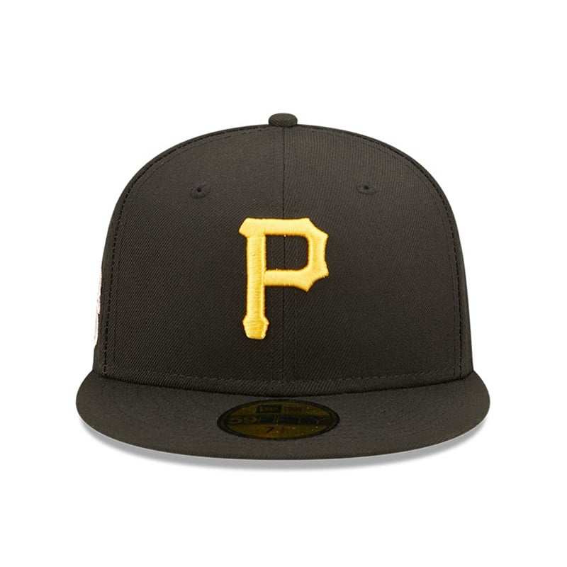 59fifty New Era Pittsburgh Pirates MLB Pop Sweat Fitted Gorras Negros | DW9438567