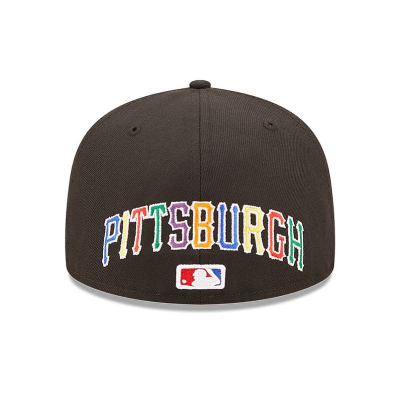 59fifty New Era Pittsburgh Pirates MLB Prismatic Fitted Gorras Negros | WM0657392