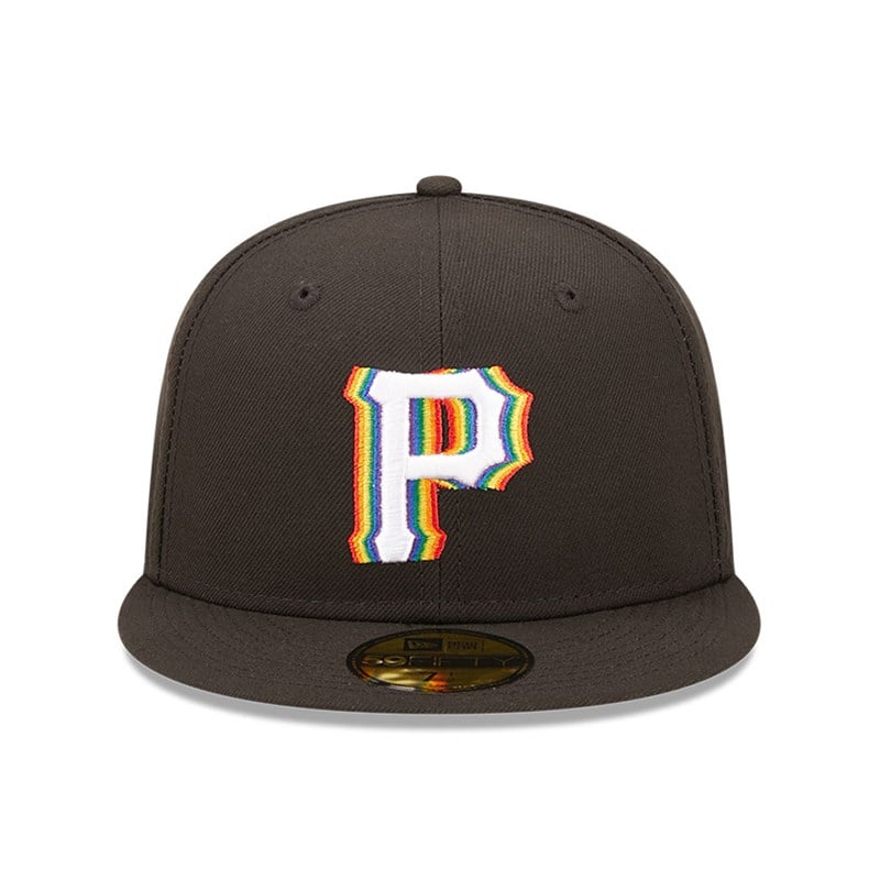 59fifty New Era Pittsburgh Pirates MLB Prismatic Fitted Gorras Negros | WM0657392