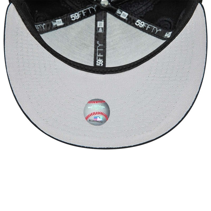 59fifty New Era Pittsburgh Pirates MLB Swirl Fitted Gorras Negros | AM3972641