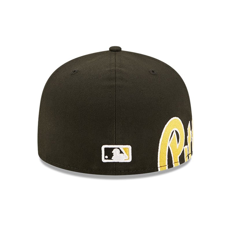 59fifty New Era Pittsburgh Pirates MLB Side Split Fitted Gorras Negros | OX0263987