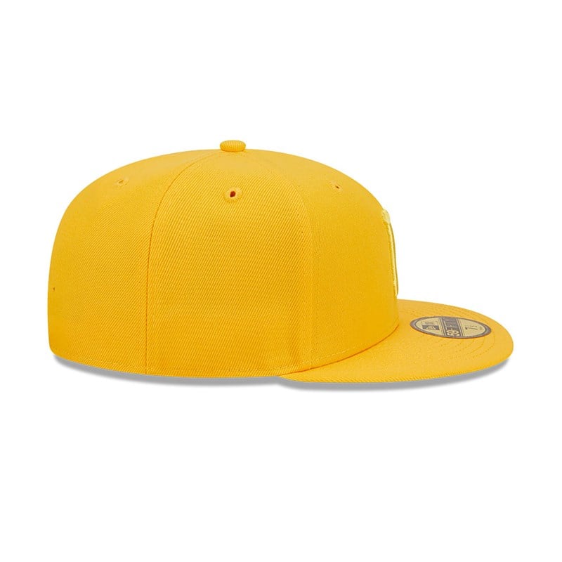 59fifty New Era Pittsburgh Pirates Monocamo Fitted Gorras Naranjas | UN9024751