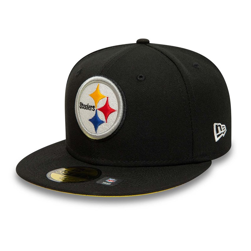 59fifty New Era Pittsburgh Pirates Pop Fitted Gorras Negros | QT8692731